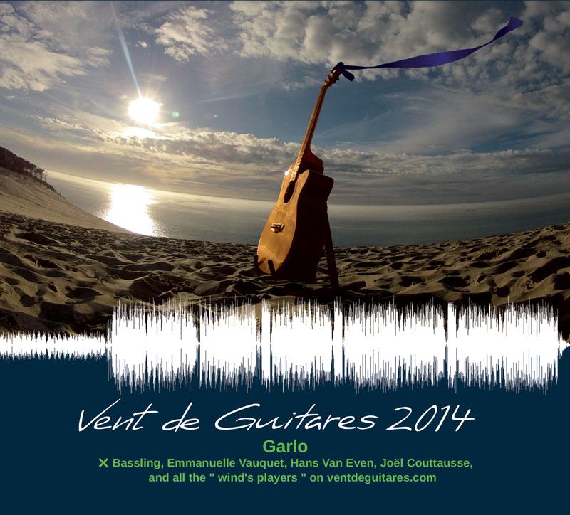 Cover CD Vent de guitares 2014