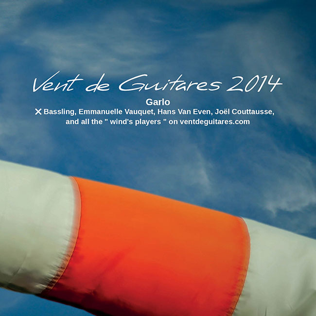 Cover Liflet Vent de guitares 2014