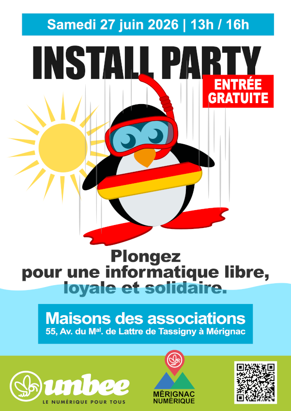 Affichette manifestation