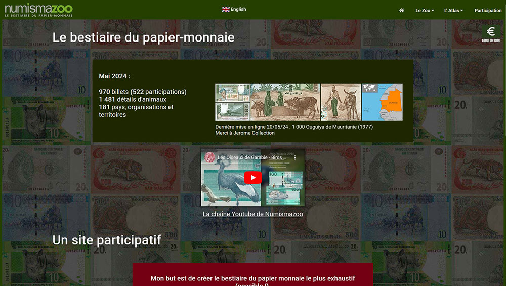 Le bestiaire du papier monnaie